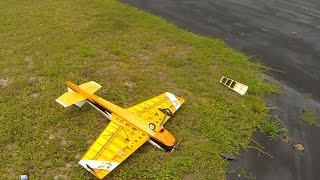 Precision Aerobatics Katana  KMX   Flight 97  Crash [upl. by Neehsar677]