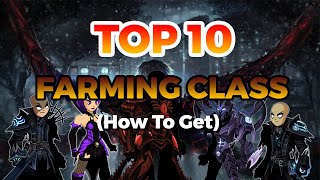 AQW Top 10 Best Farming Class HOW TO GET IT [upl. by Gnuy704]