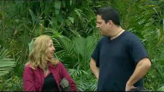 Im a celebrity get me out of here Gillian McKeith and Dom Joly in Fishermans Fiend HQ Part 1 [upl. by Ahsikel]