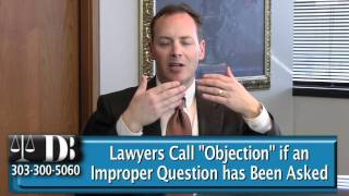 What are the Meanings of Objection Sustained and Overruled Colorado Attorney D J Banovitz [upl. by Ekul]