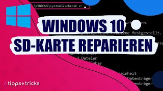 Windows 10 SDKarte reparieren [upl. by Carolynn]