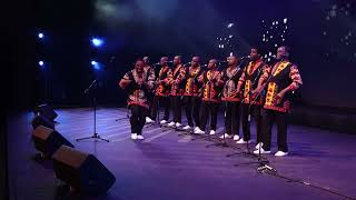 LadySmith Black Mambazo Performing Homeless live  Dbn Playhouse [upl. by Hubsher]