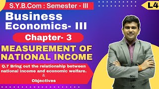 SYBCom  Business Economics III  Chapter 3  Measurement of national Income  Lecture 4 [upl. by Nnylav]