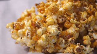 Palomitas de caramelo caseras  Popcorns acarameladas en 5 minutos [upl. by Zeus530]