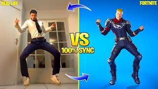 FORTNITE DANCES IN REAL LIFE Hugo Hilaire What You Want Tiktok and Icon Series Dances [upl. by Giusto459]