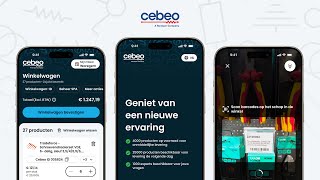 Nieuwe mobiele app  Cebeo [upl. by Tsenrae]