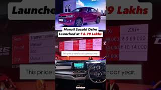 New Dzire 2024 💪🔥  dzire shorts shortsfeed tranding explore viralvideo [upl. by Akeyla]