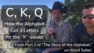 Why the alphabet has C K and Q [upl. by Ailaham884]