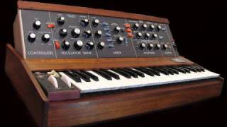 Vintage Synth Demo  Moog Minimoog [upl. by Yuhas429]