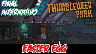 🎮Final alternativo huevo de pascua  easter egg Thimbleweed Park de Ron Gilbert  Maniac Mansion [upl. by Royal]