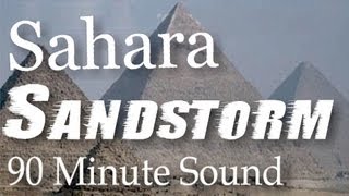 Sandstorm Sounds  15 Hour Long Sleep and Nature Sounds [upl. by Aleunamme]