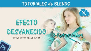 Efecto desvanecido  Photoshop Tutorial [upl. by Ahtibat]