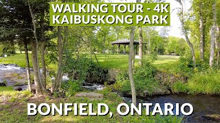 Exploring Bonfield Ontario 4K Drive amp Kaibuskong Park Walk  Scenic Road Trip Adventure [upl. by Halsy]