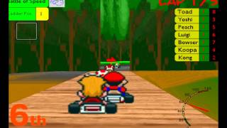 Mario Kart Gameplay and Commentary [upl. by Mloc]