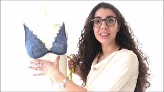 Perchè scegliere un reggiseno in coppe differenziate Come misurare la Taglia [upl. by Nivad]