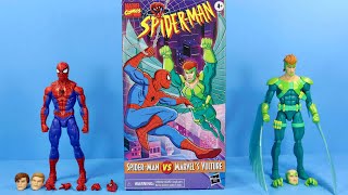 MARVEL LEGENDS SPIDERMAN VS VULTURE  SPIDERMAN THE ANIMATED SERIES VHS 2PK REVIEW [upl. by Oirasec]