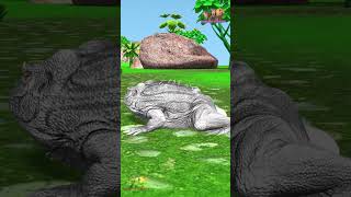 A Buffalo who saved a mouse in danger animaltales animalcartoon animalstories comedyfilmsstory [upl. by Milzie]