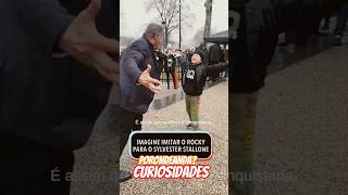 STALLONE SE EMOCIONA COM JOVEM CITANDO CENA CLÁSSICA DO FILME ROCKY hollywood stallone actor [upl. by Eanyl253]