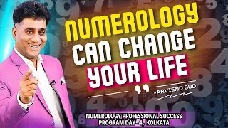 Numerology Professional Success Program Kolkata Day  4  Numerology Course I Arviend Sud [upl. by Ahsienet]