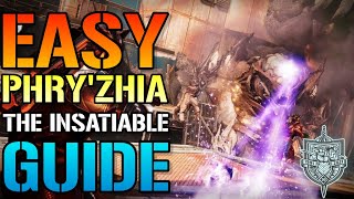 Destiny 2 Grasp Of Avarice EASY quotPHRYZIAH The INSATIABLEquot OGRE BOSS Dungeon Guide [upl. by Ysac977]