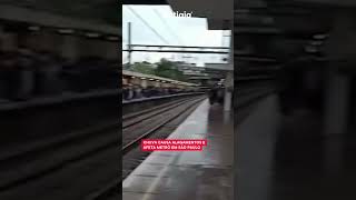 CHUVA CAUSA ALAGAMENTOS E AFETA METRÔ EM SÃO PAULO [upl. by Berglund]