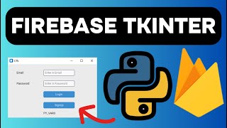 Authentication Login SignUp Form  Firebase with Python Lesson 4 [upl. by Calia]