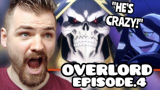 ALL HAIL THE OVERLORD  OVERLORD  EPISODE 4  New Anime Fan  REACTION [upl. by Bridwell818]