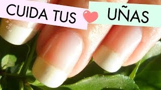 Mi Rutina De Cuidado Para Uñas  NAIL CARE Routine ♥ [upl. by Trelu]