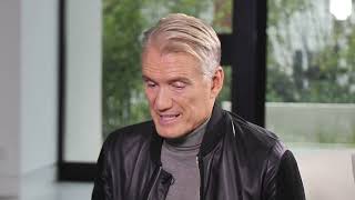 Dolph Lundgren Indepth interview with the Rocky IV star ivandrago [upl. by Llemrej112]