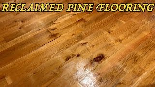 How to Make AMAZING Flooring from Reclaimed Lumber [upl. by Andromede944]