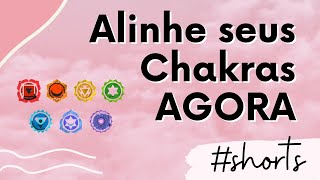 ✨ ALINHAMENTO DE CHAKRAS Fácil e Rápido ✨ [upl. by Naitsirk]