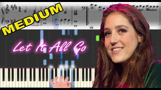 Birdy  Let It All Go  Sheet Music amp Synthesia Piano Tutorial [upl. by Retsila]