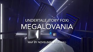 Beat Saber Custom Map Megalovania Toby Fox  Undertale Normal  Map by Noveliniel [upl. by Grindle]