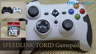 Обзор SPEEDLINK TORID Gamepad Wireless [upl. by Pillow]