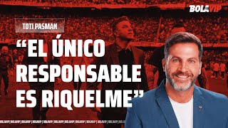 Boca 0  1 River la SOBERBIA de JUAN ROMÁN RIQUELME está arruinando al XENEIZE 💣  Toti Pasman [upl. by Eidroj]