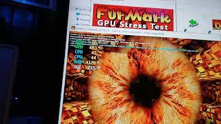 Gigabyte Radeon RX 5700XT 8GB GDDR6 G1 Gaming RGB Test en Furmark [upl. by Earl]