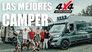 Furgonetas CAMPERIZADAS 4x4  🚐MEETING CAMPER 2021 encuentro viajeros por el mundo en España 🌎 [upl. by Tenner]