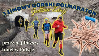 3 Zimowy Górski Półmaraton Jedlina  Zdrój 2024 [upl. by Einnos]