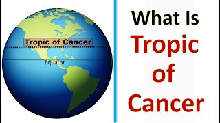 WHAT IS TROPIC OF CANCER  CLASS 5 amp 6  GEOGRAPHY [upl. by Obediah7]