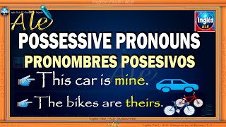 Pronombres Posesivos En Ingles – Possessive Pronouns  Oraciones Con Pronombres Posesivos [upl. by Race]