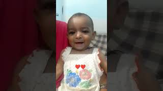 Dil hai chota sa❤️❤️cutebaby cute songlyricsytshorts [upl. by Adnilemreh]