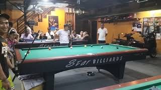 Ruel bunso vs Lagas Parañaque  Valley Cue Billiards [upl. by Hecklau]