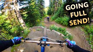 These MTB Trails are Incredibly Fast  Sunpeaks Bike Park [upl. by Clarhe556]