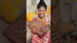 Chanel GST TOTE Bag Unboxing from quotTheRealRealquot [upl. by Fromma798]