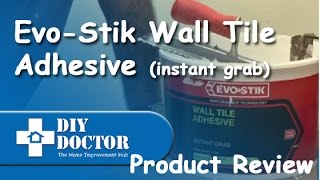 Evo Stik wall tile instant grab Adhesive [upl. by Olsen440]