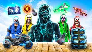 FREE FIRE But EVERYTHING Is BLUE 💙 In Solo Vs Squad 😱 High Rank Lobby FREE FIRE 🔥 [upl. by Assetniuq]