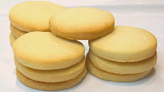 3 Ingredient Shortbread Cookies  Easy and Delicious Shortbread Cookies [upl. by Hcra877]