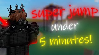 Combat Warriors  Learn super jump in under 5 minutes [upl. by Shannen]