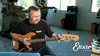 Setting Up Your Bass Guitar Adjusting The Truss Rod Step 1 of 4  ELIXIR Strings [upl. by Aecila265]