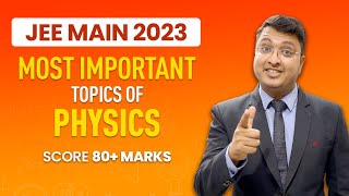 JEE Main 2023 Physics Important Topics by NV Sir  Motion Education jeemain2023 nvsir [upl. by Suoicul]